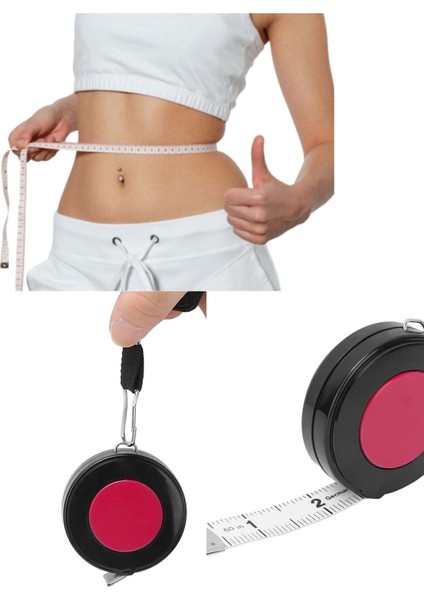 Çift Taraflı Otomatik Vücut ve Bel Ölçüm Mezurası fiyatları