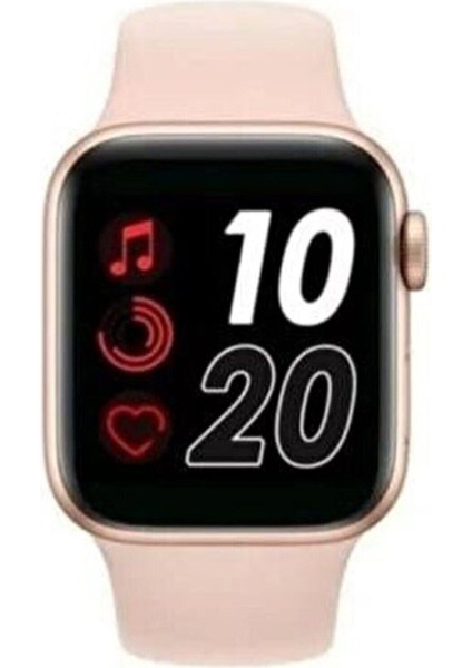 Pembe Akıllı Saat, Türkçe Menülü, Arama-Cevaplama ve Konuşma Özelliği, Ios ve Android Uyumlu