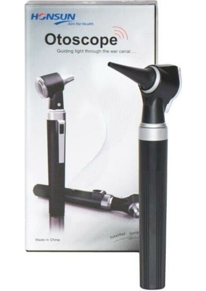 Profesyonel Otoskop Seti, Direkt Aydınlatmalı, Temiz ve Güvenilir Kullanım