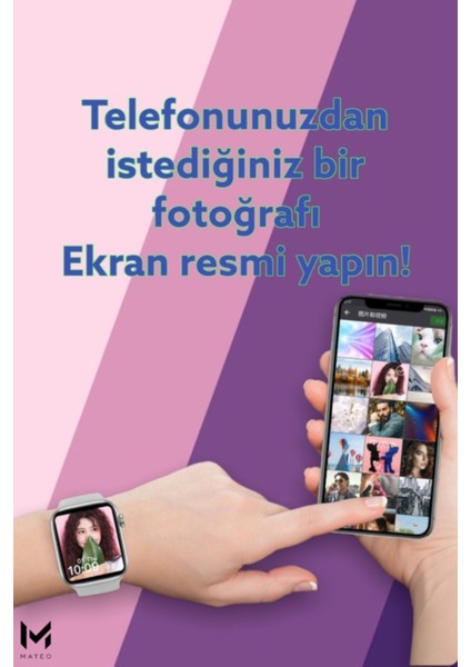 Çok Renkli Akıllı Saat, Sağlık Takibi ve Çift Işletim Sistemi Desteği modelleri