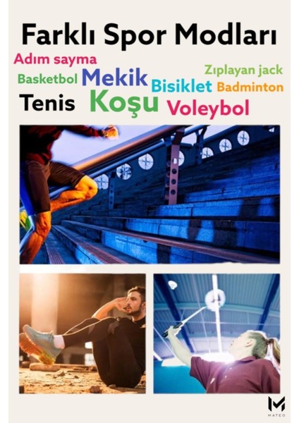 Çok Renkli Akıllı Saat, Sağlık Takibi ve Çift Işletim Sistemi Desteği fırsatları