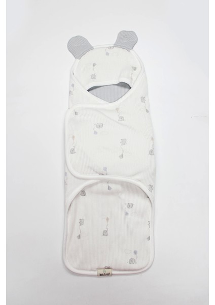 Flying Elephant Organik Bel Destekli Kundak 75102 Ekru Gri fırsatları