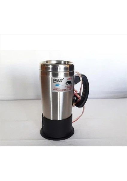 24V Araç Su Isıtıcı Termos Beyaz FMA73971