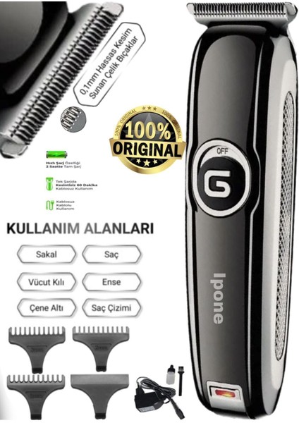 Beyaz Çok Fonksiyonlu Tıraş Makinesi Sakal ve Ense Temizliği fiyatları