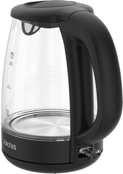 Siyah Cam Kettle 1,7 Lt, Gizli Rezistans, Şık ve Kullanışlı Tasarım modelleri