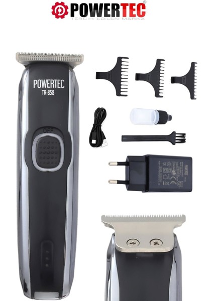 USB Type-C Şarjlı Çok Fonksiyonlu Erkek ve Kadın Bakım Cihazı Siyah