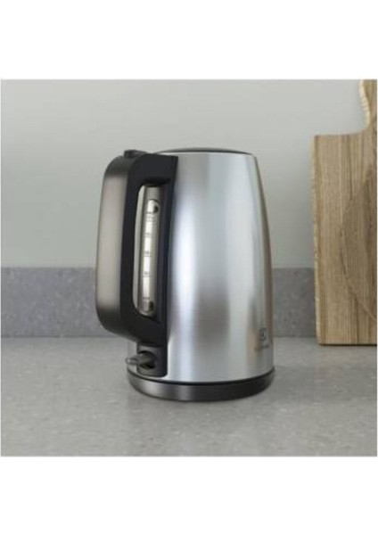 Paslanmaz Çelik Elektrikli Kettle, 1850 W, 1.7 Lt, Şık Gri Renk fiyatları