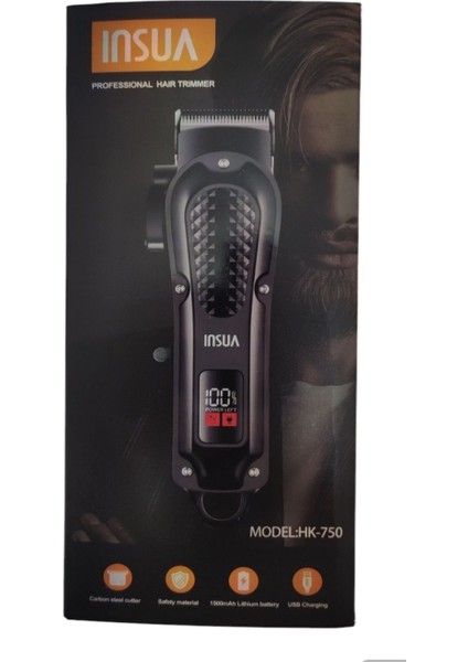 Beyaz li Profesyonel Tıraş Makinesi HK-750 Temiz ve fiyatları