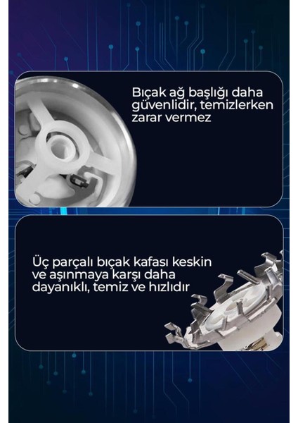 Mini Yuvarlak Seyahat Tıraş Makinesi