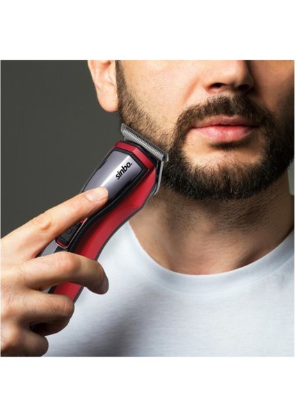 Kırmızı li Çok Fonksiyonlu Sakal ve Saç Düzeltme Makinesi fırsatları