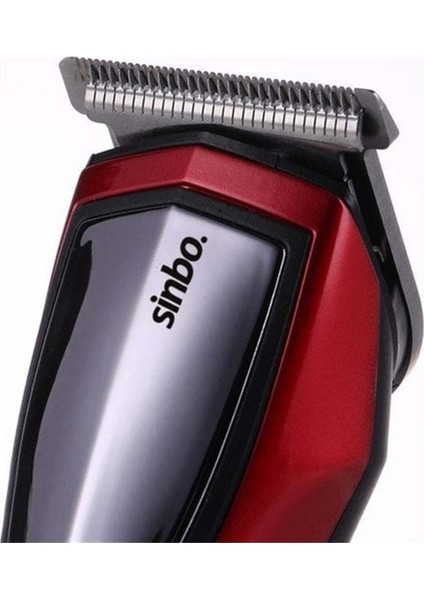 Kırmızı li Çok Fonksiyonlu Sakal ve Saç Düzeltme Makinesi