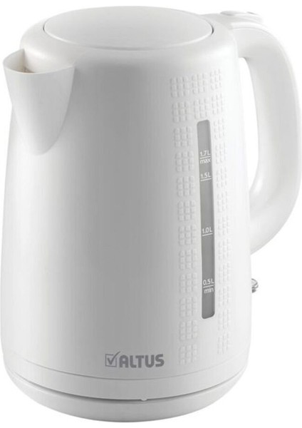 Beyaz Su Isıtıcı Kettle 2 Yıl Plastik 220-240V 1-2l Resmi Garantili