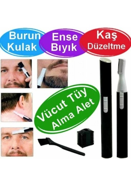 HK-518 Çok Fonksiyonlu Tıraş ve Bakım Makinesi Burun Kulak Sakal ve Kaş Düzeltici
