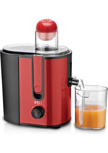 Kırmızı Katı Meyve Sıkacağı ve Pratik Meyve Sıkma Cihazı