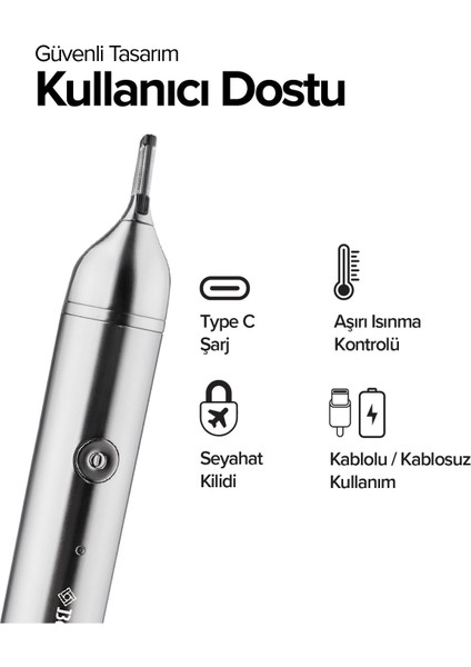 Gri Erkek Bakım Kiti 3'ü 1 Arada Temizlik ve Bakım Seti indirimleri