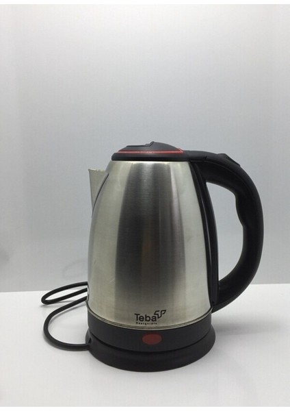 Paslanmaz Çelik Su Isıtıcı, 1.8 L, Kırmızı, 1500W