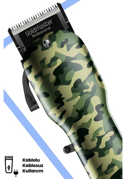 Hız Ayarlı Profesyonel Saç ve Sakal Şekillendirme Tıraş Makinesi Yeşil fırsatları