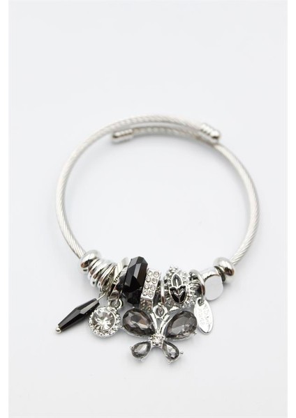 Kelebek Charm Bilezik - Siyah fiyatları