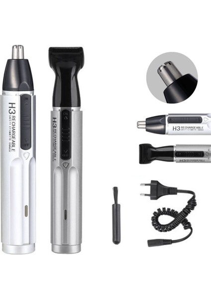 Çok Amaçlı Şarjlı Temizleme ve Düzeltme Cihazı Gri