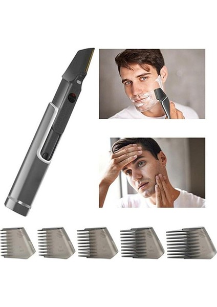 Siyah Çok Amaçlı Tüy Alma ve Tıraş Makinesi Kolay Kullanım