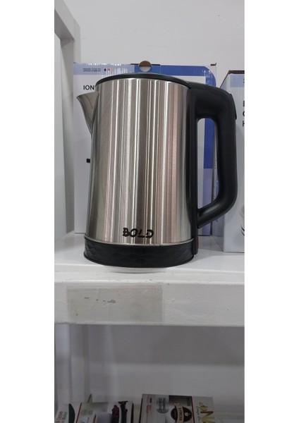 Metalik Su Isıtıcı Kettle, Şık ve Dayanıklı Tasarım, Pratik Kullanım