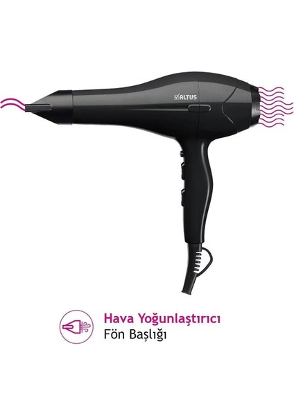 2100 W Güçlü ve Şık Saç Kurutma Makinesi, Beyaz