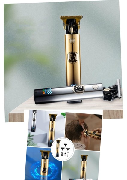 USB Şarjlı Erkek ve Kadın Çok Fonksiyonlu Tıraş ve Epilasyon Cihazı