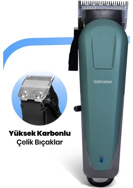 Hızlı Şarj Erkek Bakım Seti Kablolu ve Kablosuz Kullanım Adaptörlü Yeşil fiyatları