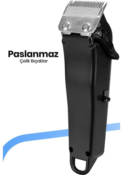 Hızlı Şarj Erkek Bakım Seti Kablolu ve Kablosuz Kullanım Adaptörlü Yeşil modelleri