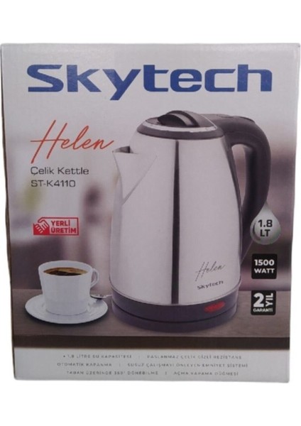 Gri Çelik Kettle, Şık ve Dayanıklı Elektrikli Su Isıtıcı fiyatları