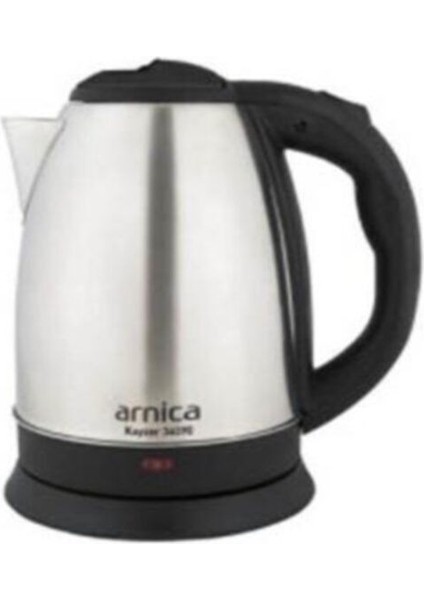 Gri 1800W 1.7l Çelik Kettle, Şık ve Pratik Kullanım Için Mükemmel Seçenek