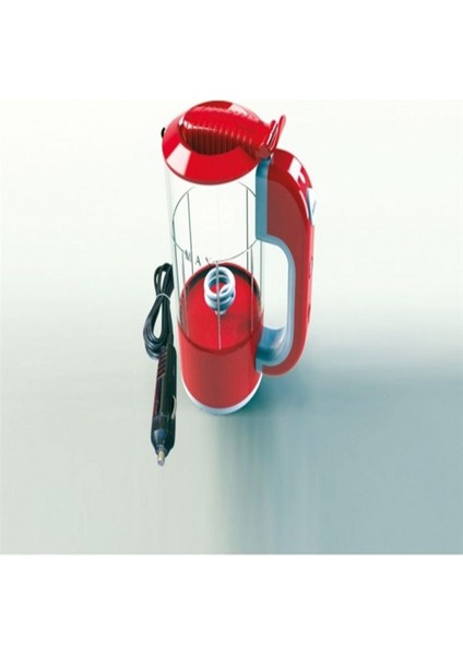 12V Araç Su Isıtıcı ve Kettle, Kırmızı, Pratik ve Güçlü Kullanım