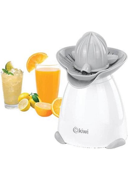 Otomatik Elektrikli Narenciye Sıkacağı Beyaz Kolay Kullanım