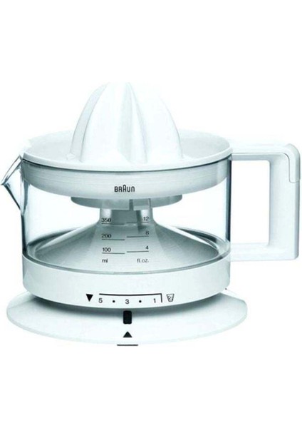 20W Meyve Sıkacağı Ölçülü 350ML Kase 2 Yön Döndürme Otomatik Başlat/durdur
