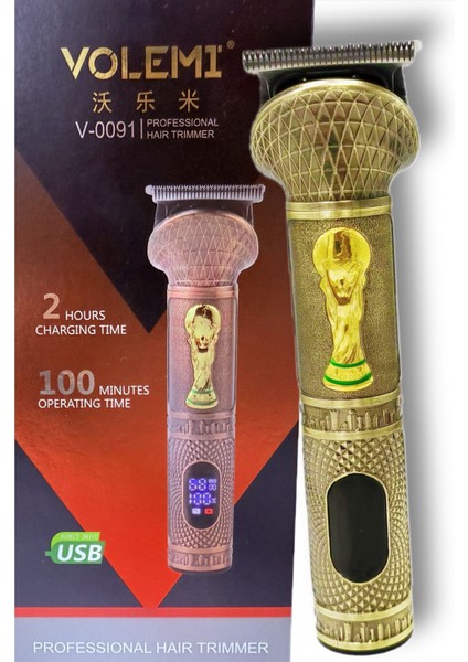 V-0091 Çok Fonksiyonlu Tüm Vücut Tıraş ve Sakal Kesme Makinesi