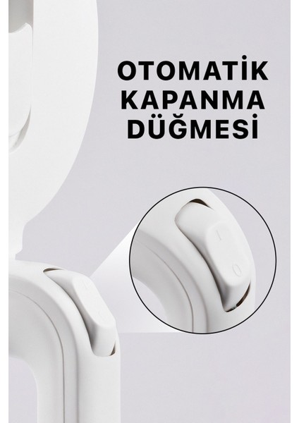 Beyaz 1.8l Paslanmaz Çelik El Yakmaz Su Isıtıcı Kettle fırsatları