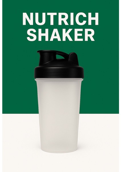 Şeffaf 550 ml Spor ve Günlük Kullanım Shake Kabı fiyatları