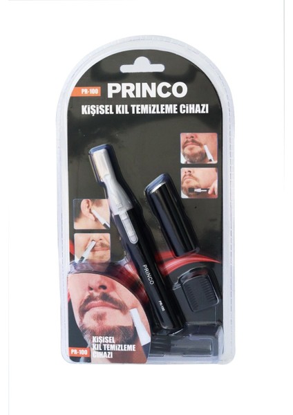 Prınco PRC100 Burun Kıl Alma Cihazı Siyah Pratik ve Güvenilir Kullanım