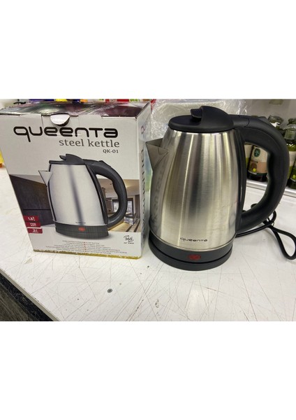1.8 L Çelik Su Isıtıcı, 1500W, Şık ve Dayanıklı Tasarım