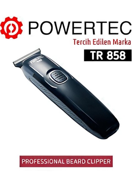 TR-858 Elektrikli Tıraş Makinesi Temiz ve Tasarlandı