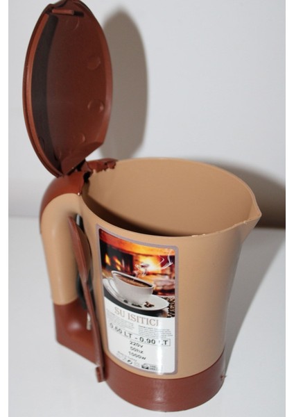 Küçük Boy Elektrikli Su Isıtıcı Kettle, Kahverengi, Pratik ve Şık Tasarım modelleri