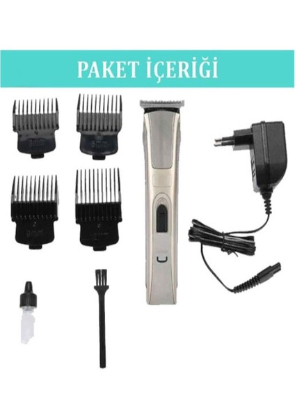Titanyum T Bıçaklı Çok Fonksiyonlu Tıraş ve Saç Sakal Düzeltici Makine fırsatları