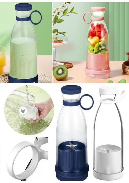 Mini Portatif Elektrikli Meyve Sıkacağı ve Blender