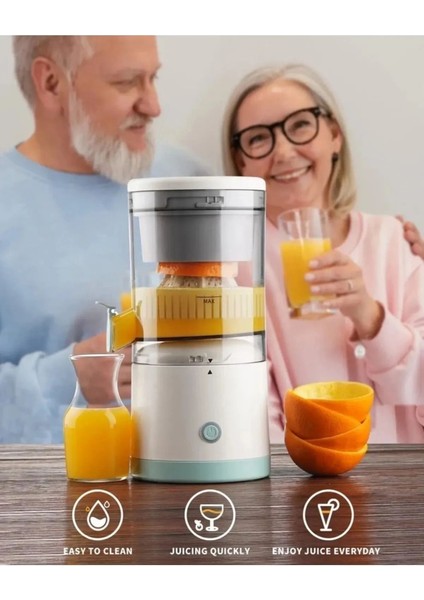 li Taşınabilir Mini Meyve ve Narenciye Sıkacağı USB Şarjli fırsatları