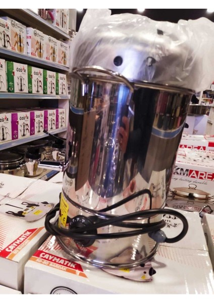S 80 Bardak Çay Otomatı, 7.5 Lt, Metalik, Şık ve Kullanışlı Tasarım fırsatları