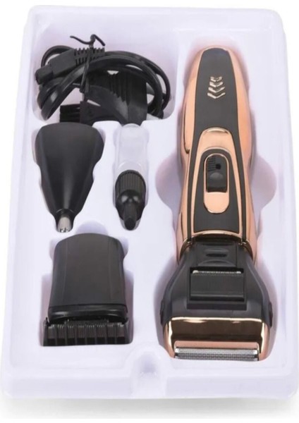 Kablosuz Çok Başlıklı Burun Saç ve Sinekkaydı Tıraş Makinesi Siyah fırsatları