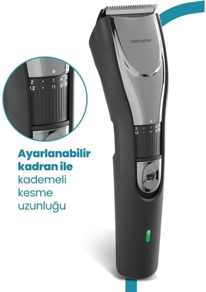 Ayarlanabilir Keskin Bıçaklı Erkek Bakım Makinesi Siyah fiyatları