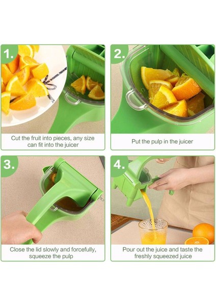 El ile Basınçlı Meyve Sıkacağı Pratik Plastik Tasarım modelleri