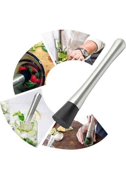 Metal Mojito Tokmağı, Şık ve Dayanıklı Içki Aksesuarı fiyatları