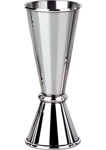 Ikili Çelik Jigger 20/40 Ml, Paslanmaz Çelik Kokteyl Ölçü Kabı